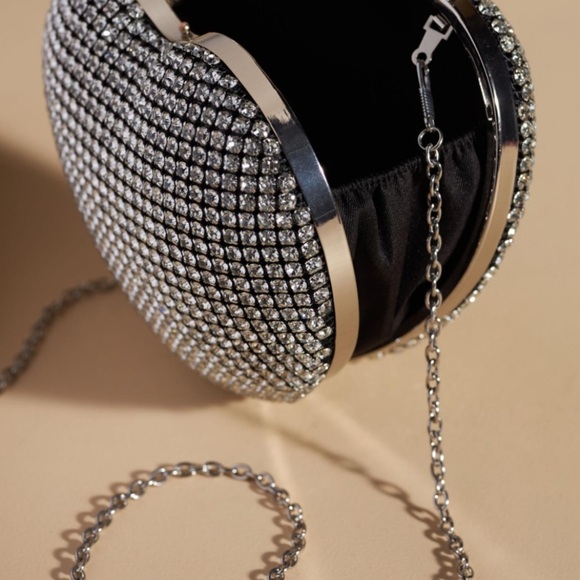 Anthropologie Billini  Rhinestone clutch  Bag new with tags - Picture 2 of 7